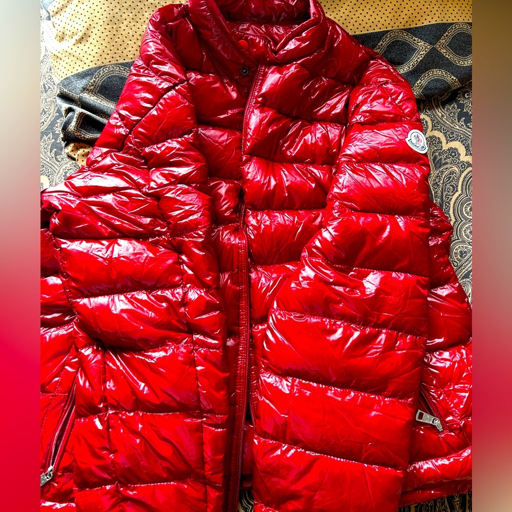 Moncler acorus red jacket